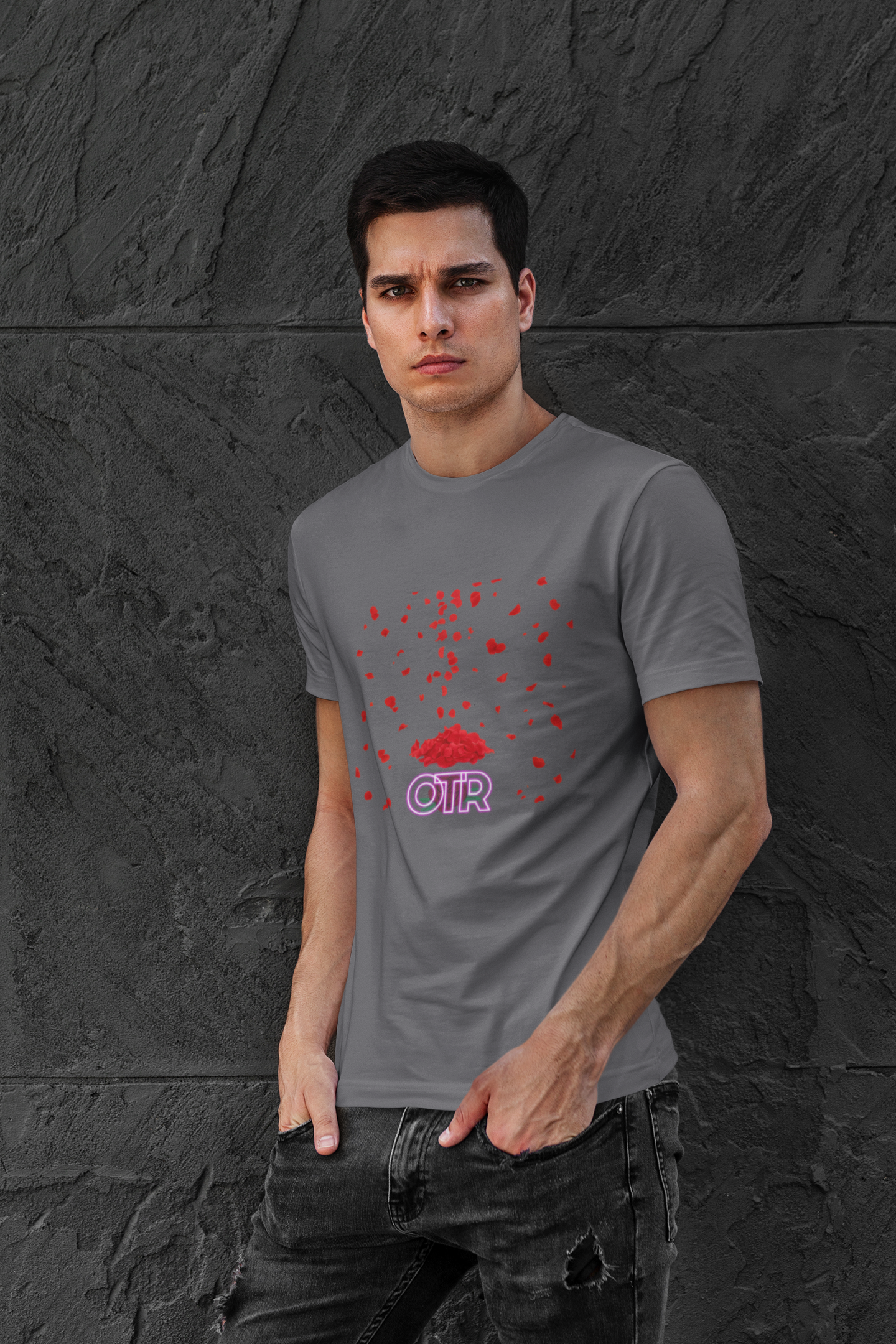 Rose Petals Unisex T-Shirt with OTR Logo