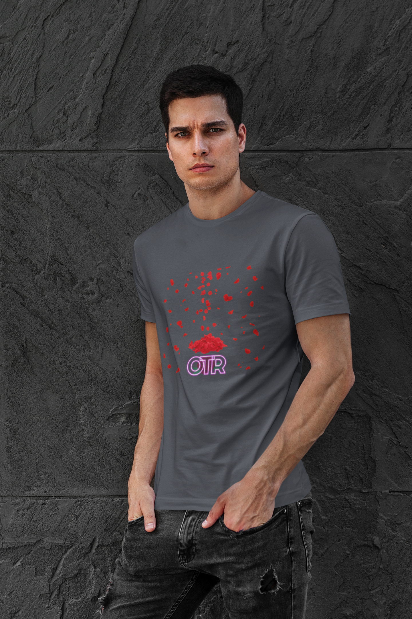 Rose Petals Unisex T-Shirt with OTR Logo