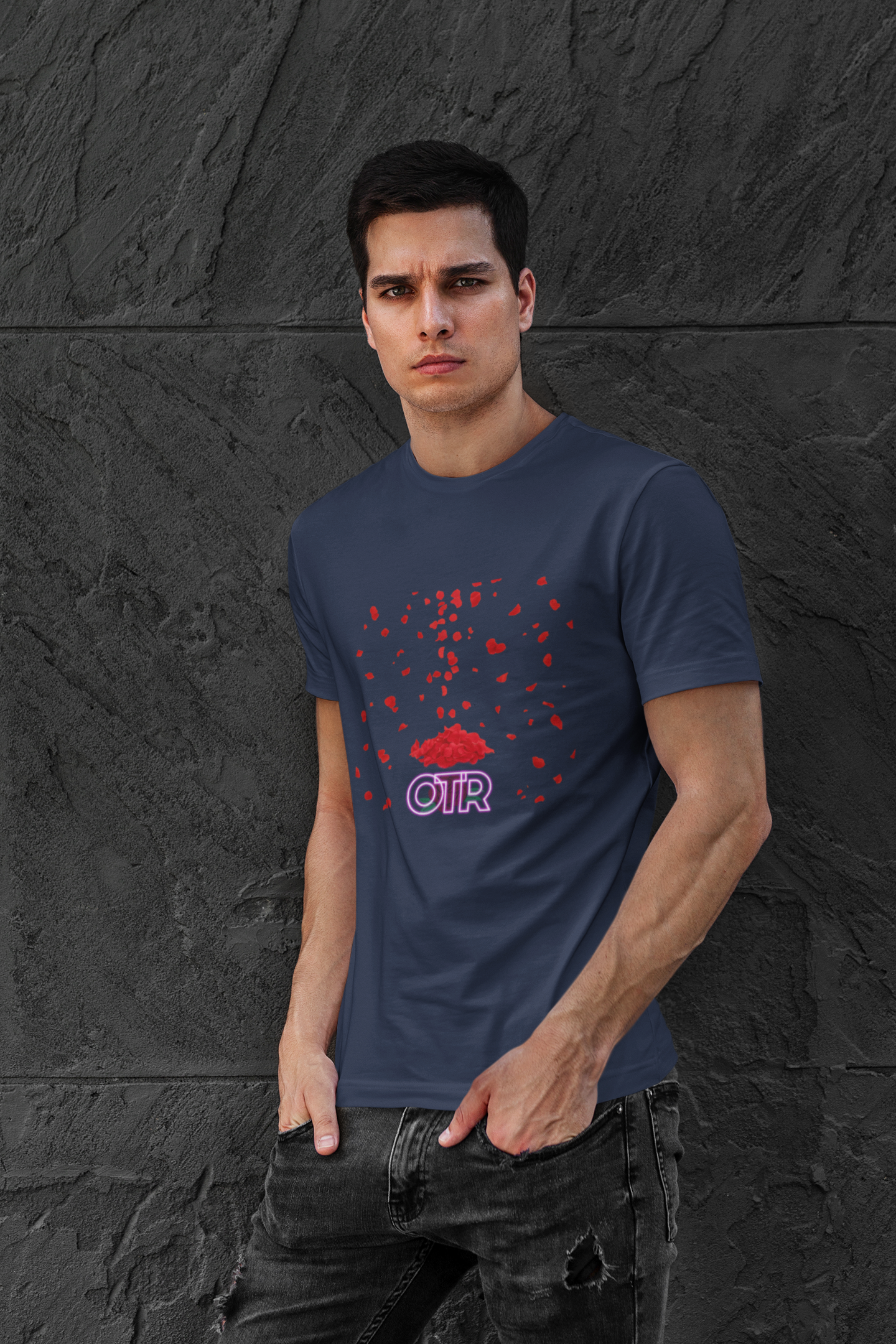 Rose Petals Unisex T-Shirt with OTR Logo